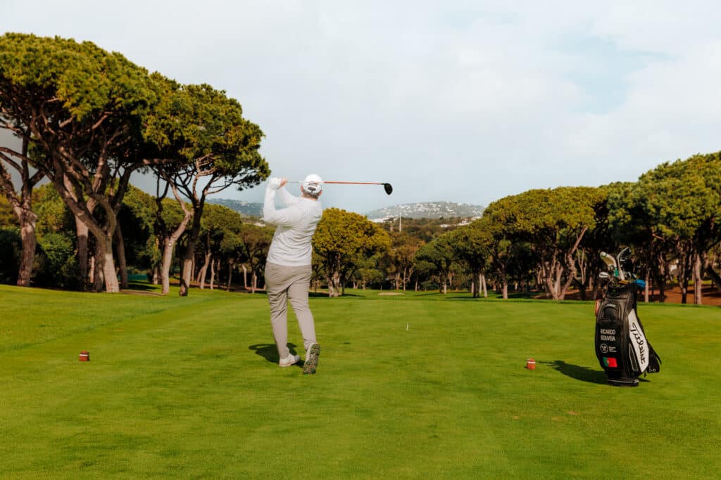 Ricardo Melo Gouveia - Old Course First Tee