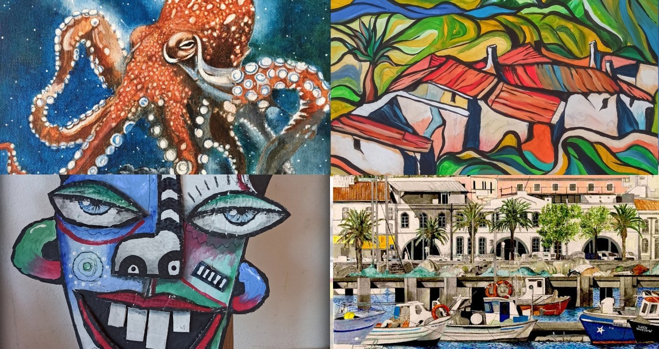 Works by Robyne and Norberto