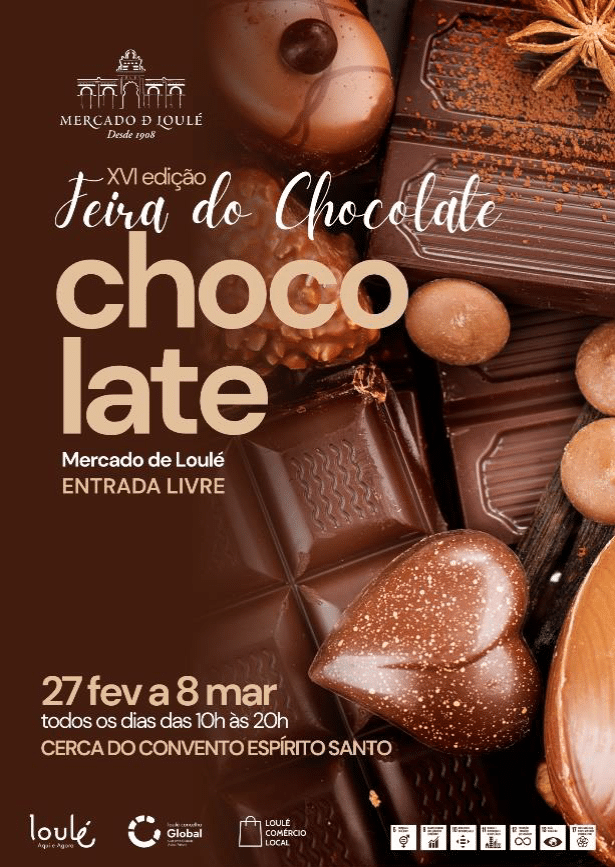 Loulé Chocolate Fair poster 2026