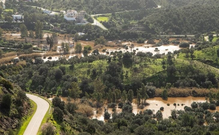 Flooding in Alcoutim / image: Alcoutim municipal council