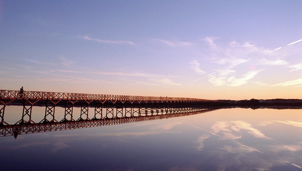Quinta do Lago's lifestyle resort iconic bridge over the Ria Formosa
