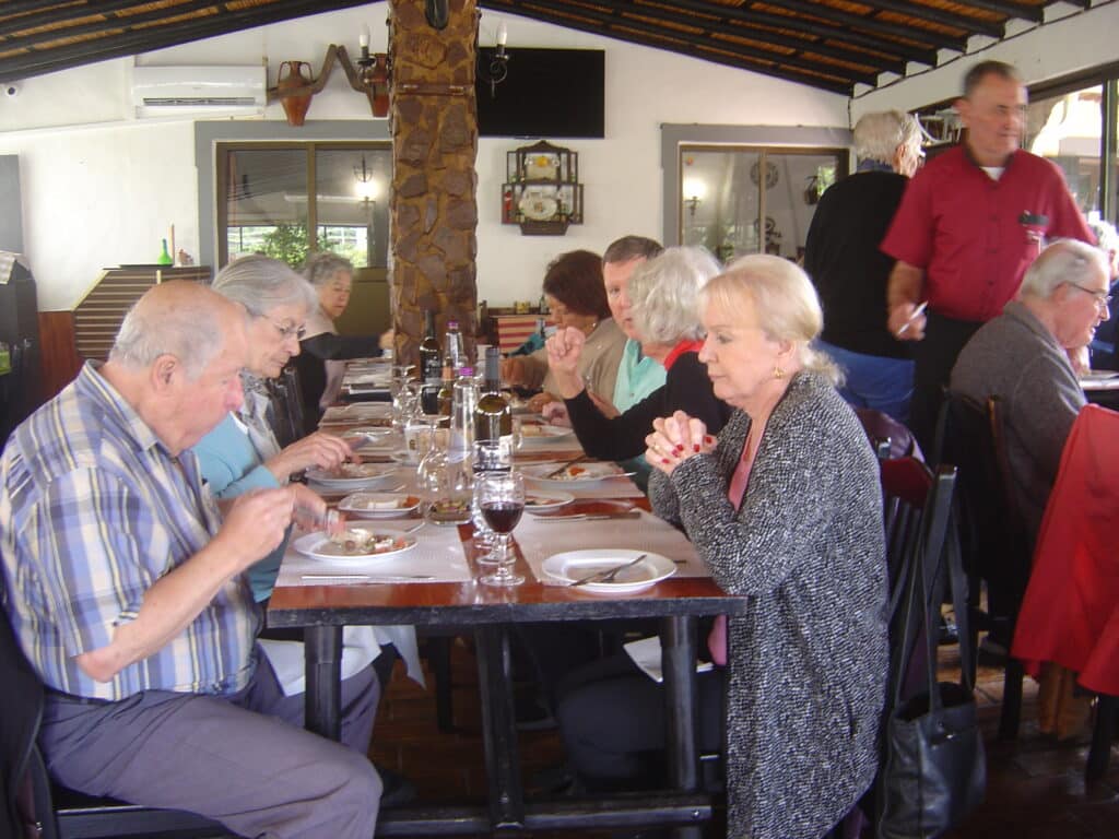 AGA lunch at Recanto dos Mouros last year