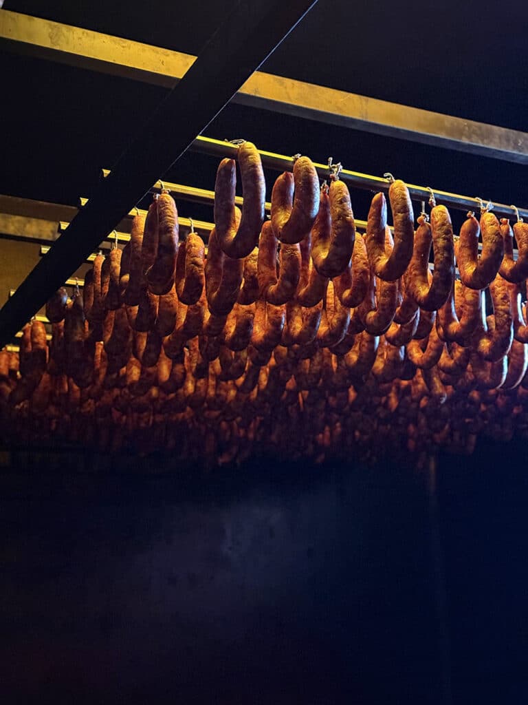 Curing of Chorizo Ibérico