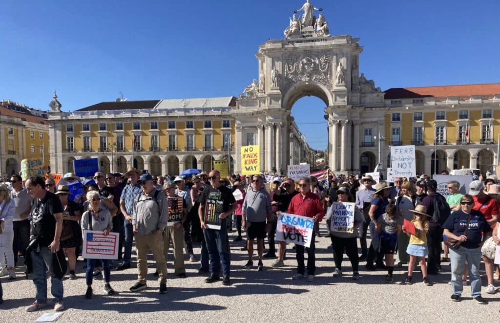No Kings protest Lisbon 5