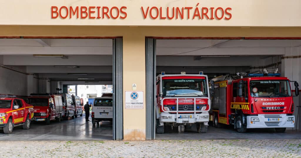 Pedro's firehouse in São Brás de Alportel