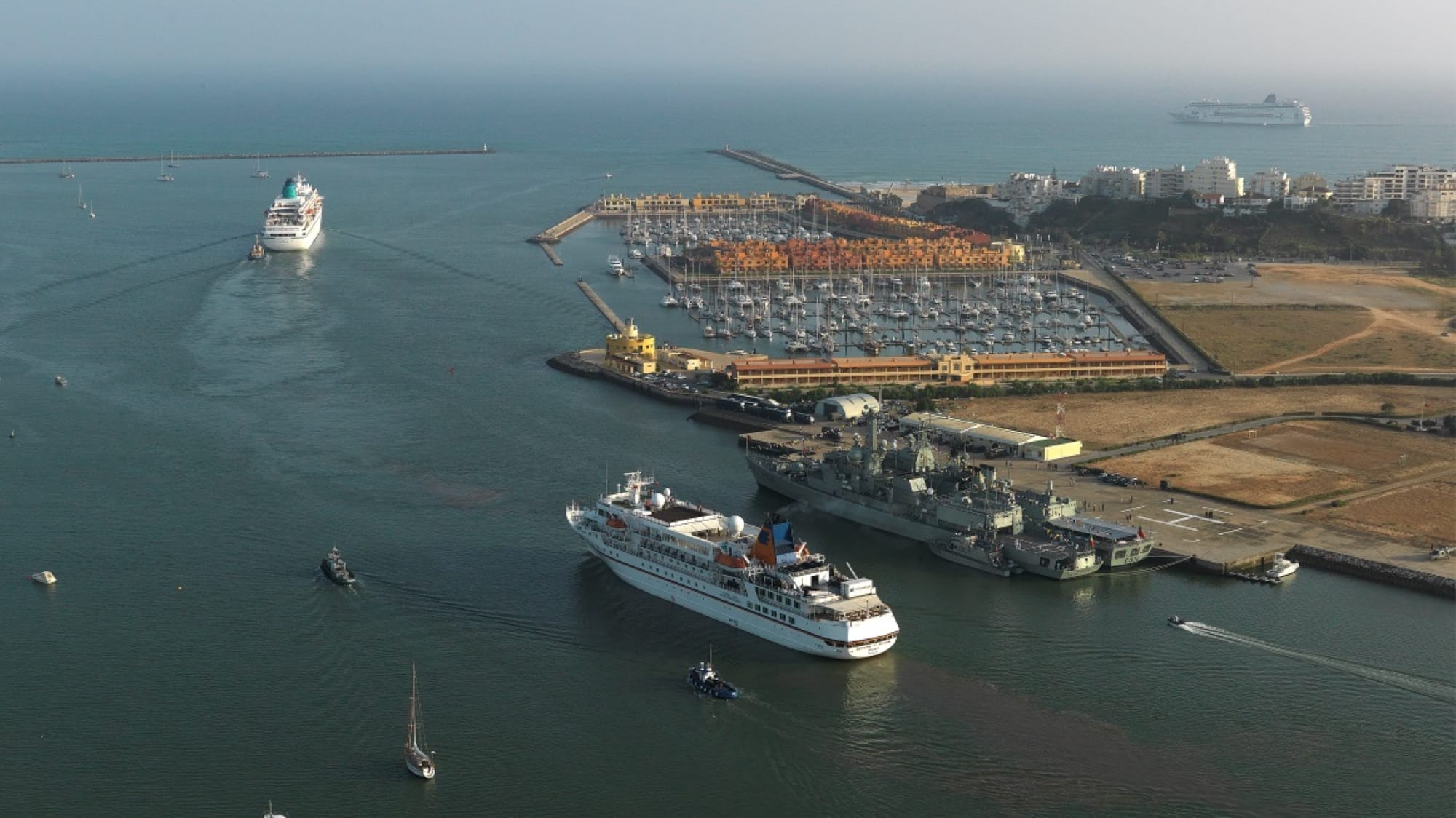 Works begin to welcome bigger cruise ships at Portimão Port