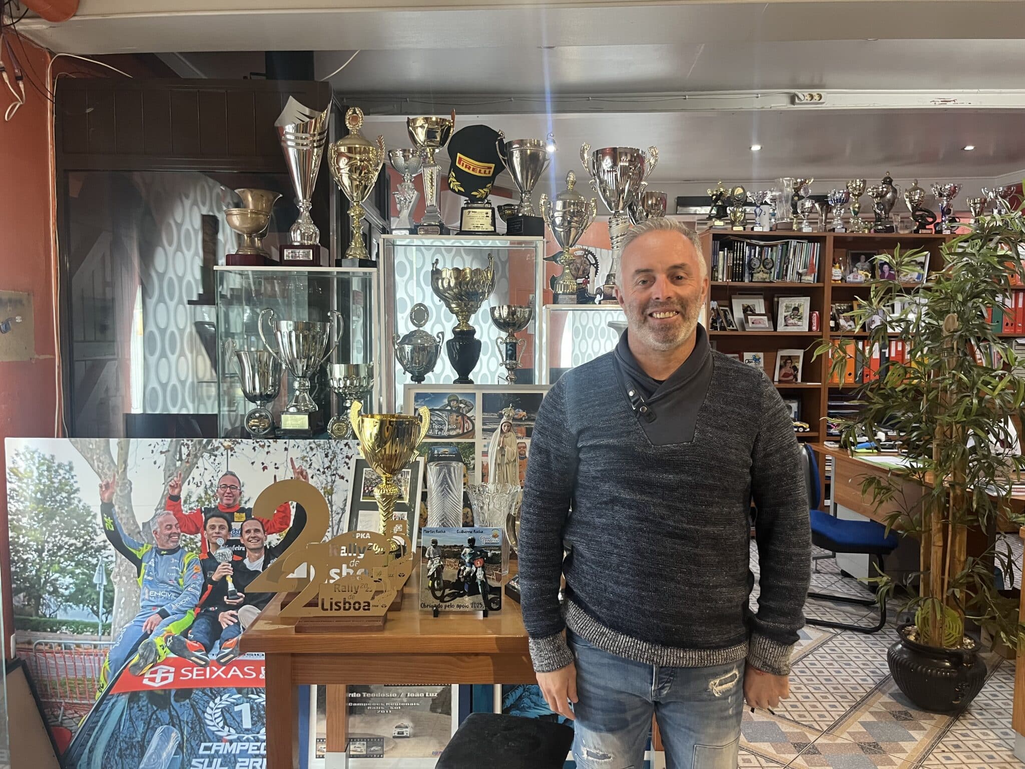 Portuguese rally driver Ricardo Teodósio