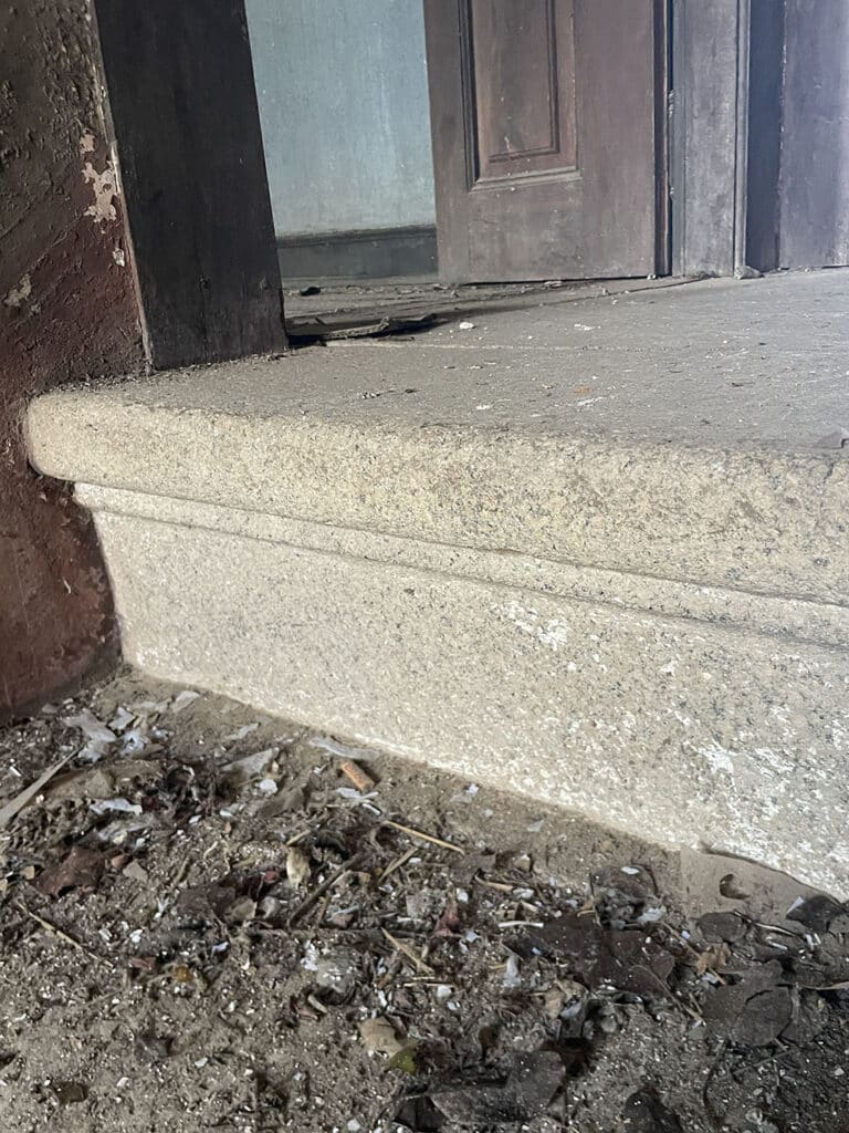 Rural Properties - Stone steps in good condition