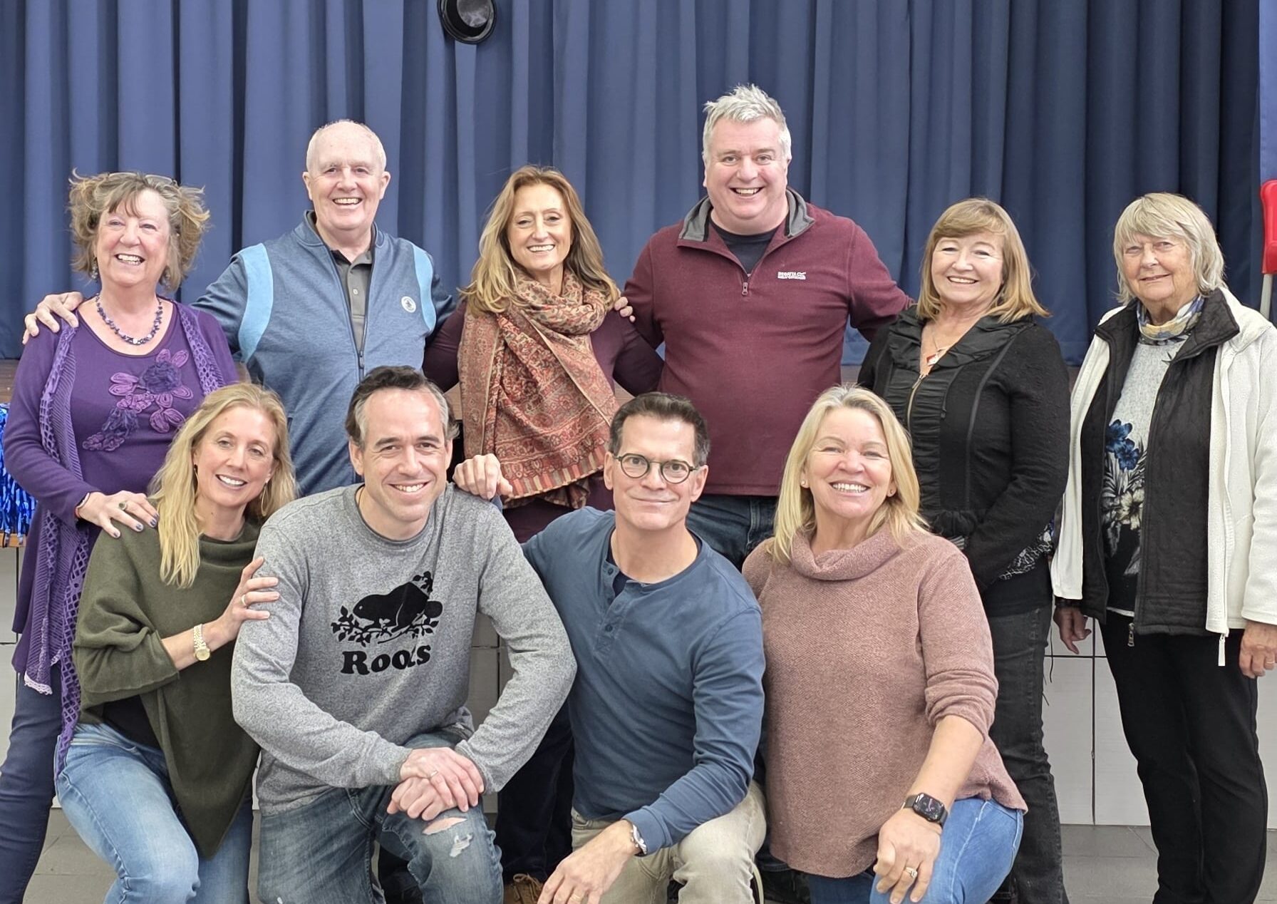 The Algarveans - Whole cast with Director Paul Legault - Photo Shelly Dança