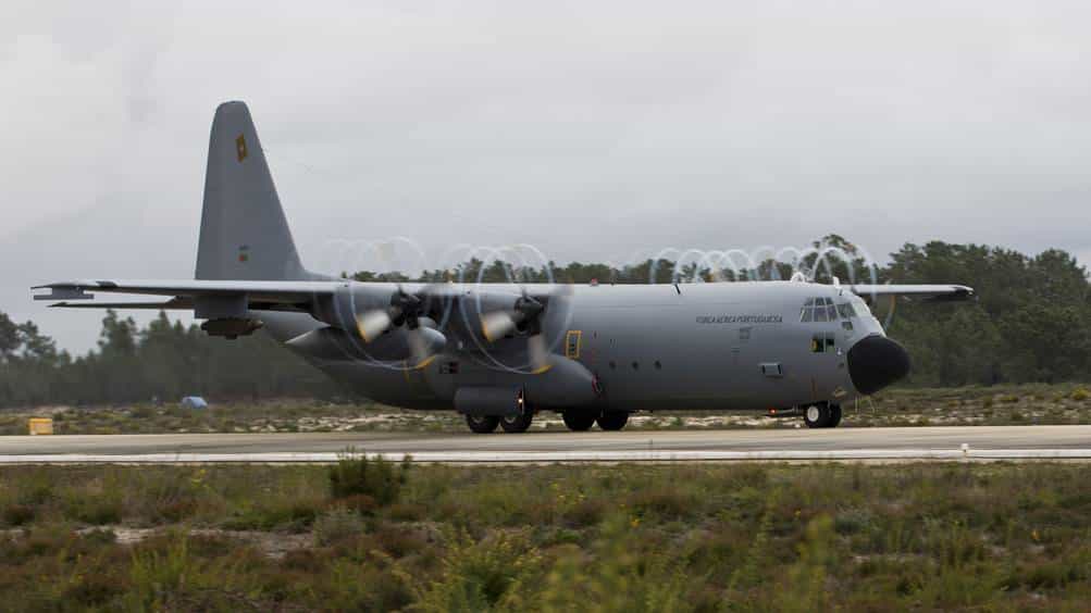 An example of a C-130, one of the Air Force planes used for the repatriation efforts (Photo: Força Aérea)