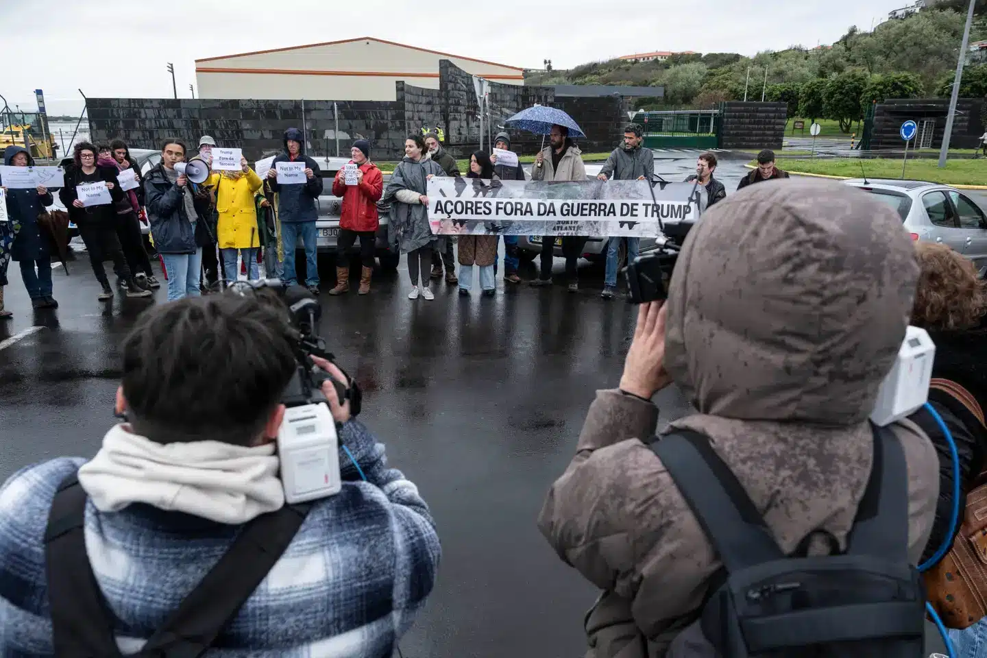 Protest Lajes Air Base