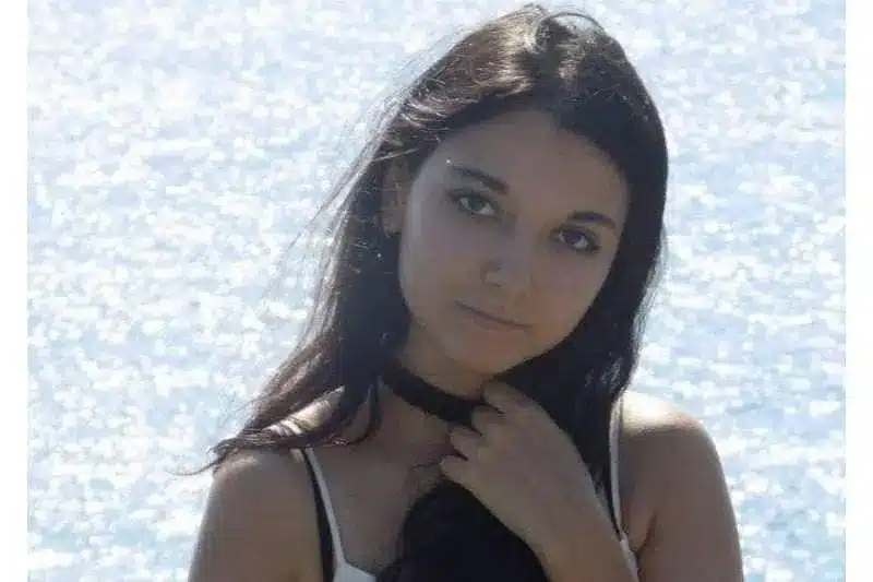 Mariana Fonseca, caught finally in Indonesia. Image: Facebook