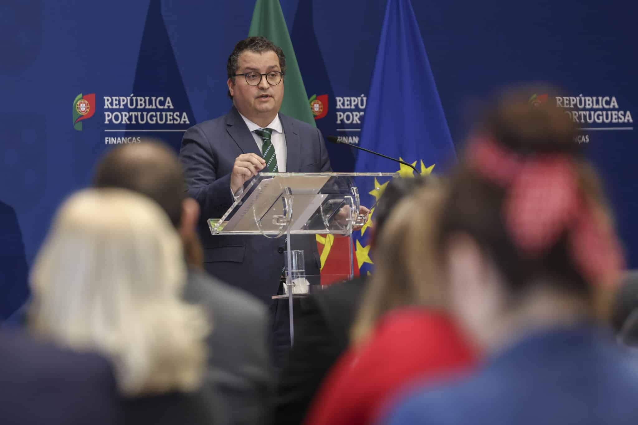 Finance minister Joaquim Miranda Sarmento - Photo: Miguel A. Lopes/Lusa