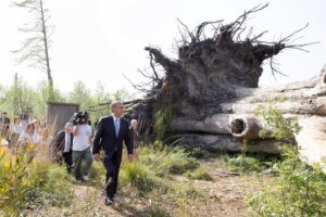 President pressures government for report on winter storms