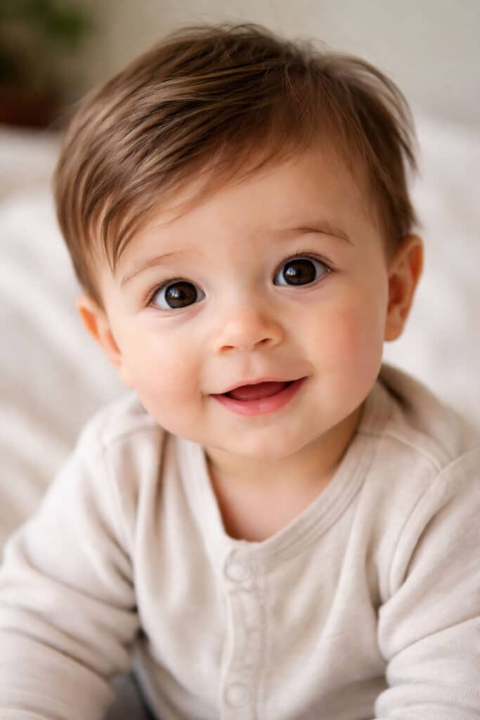 Adorable AI ChatGPT-created baby boy