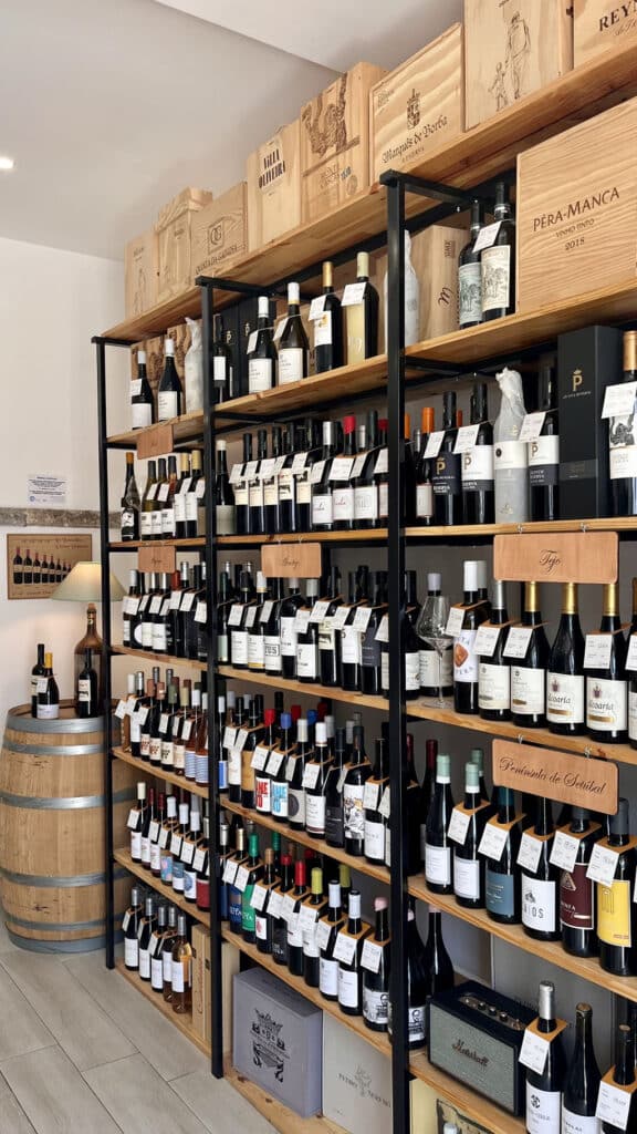 Aurora Wines Shop interior