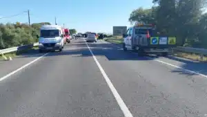 German family killed in three car pile up on IC1 near Santiago do Cacém